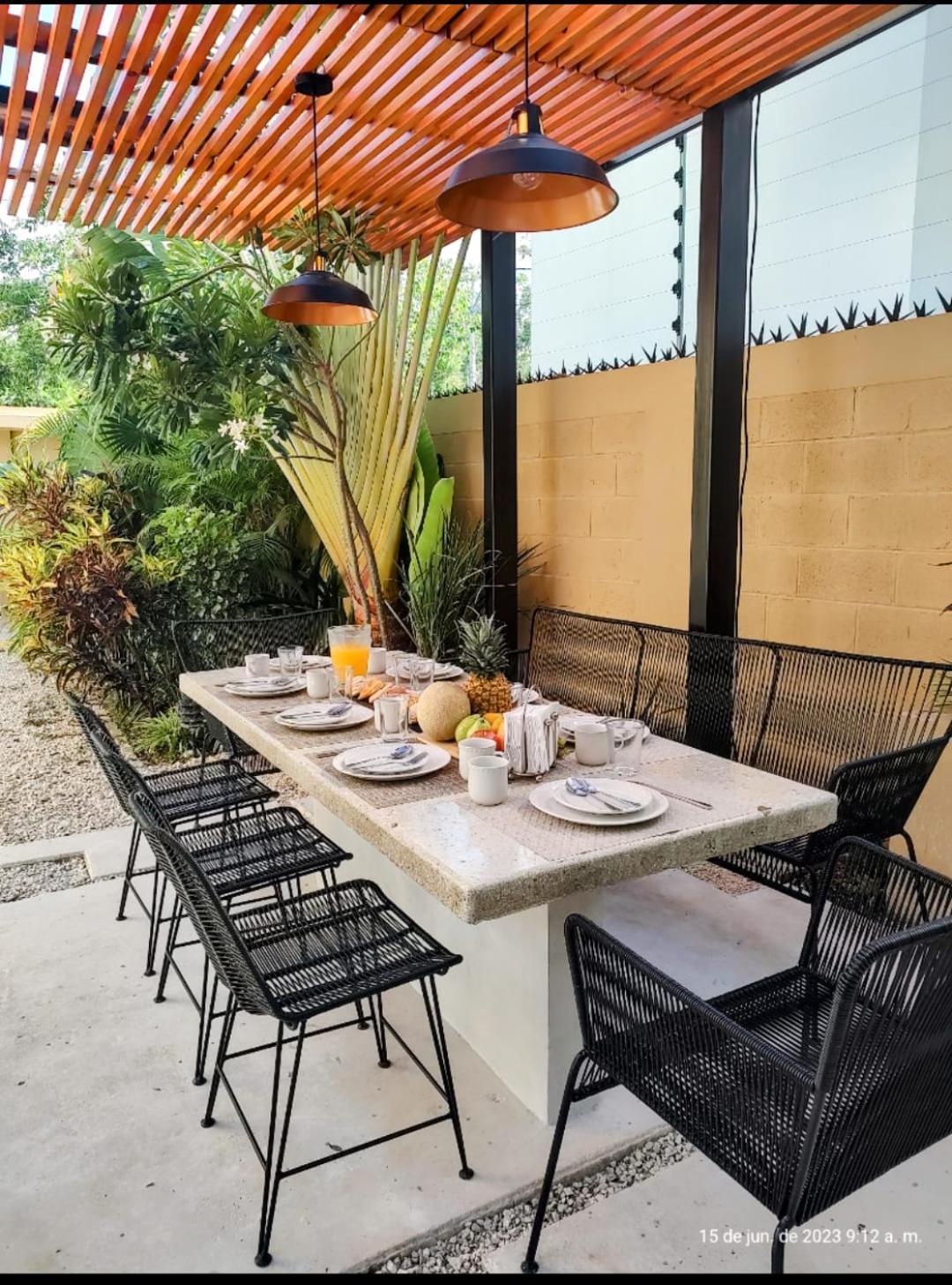 Tulum Private Modern Villa-Pool Beds-Ac-Internet-Parking-Grill Exterior foto